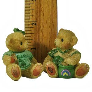 Vintage 1998 P. Hillman ENESCO Lucky Charm - Pot Of Gold Irish Luck Teddy Bears